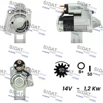Démarreur FISPA S12MH0752A2