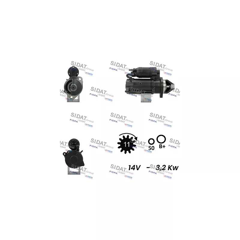 Démarreur FISPA S12ML0667A2