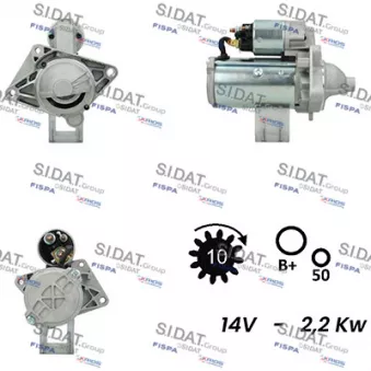 Démarreur FISPA S12VA0021A2