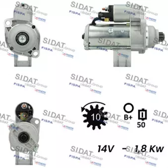 Démarreur FISPA S12VA0027A2