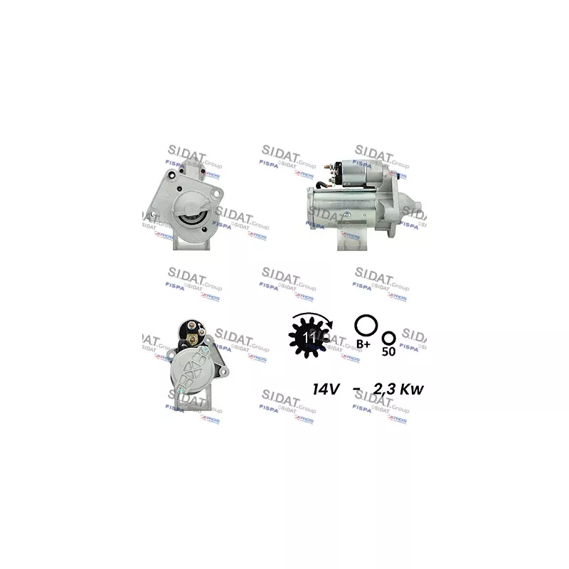 Démarreur FISPA S12VA0124A2