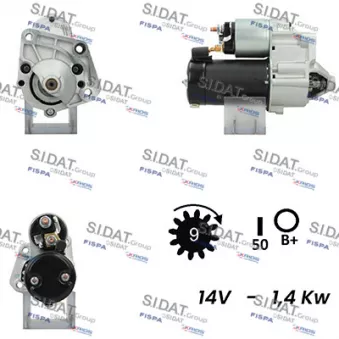 Démarreur FISPA S12VA0151A2