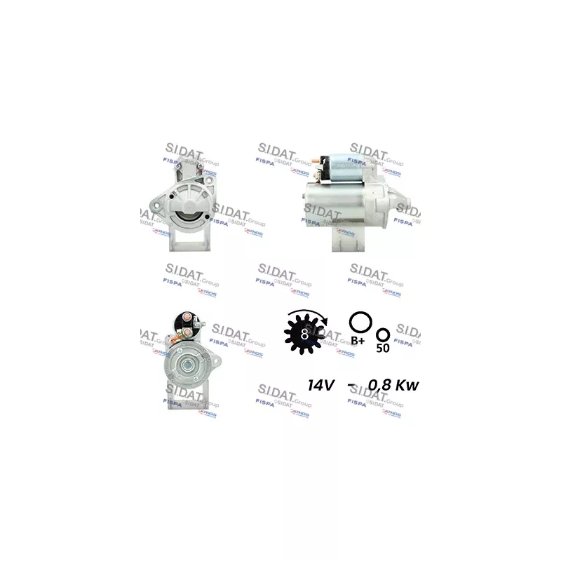 Démarreur FISPA S12VA0240