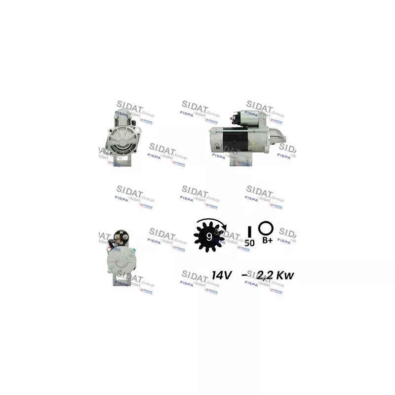 Démarreur FISPA S12VA0241A2