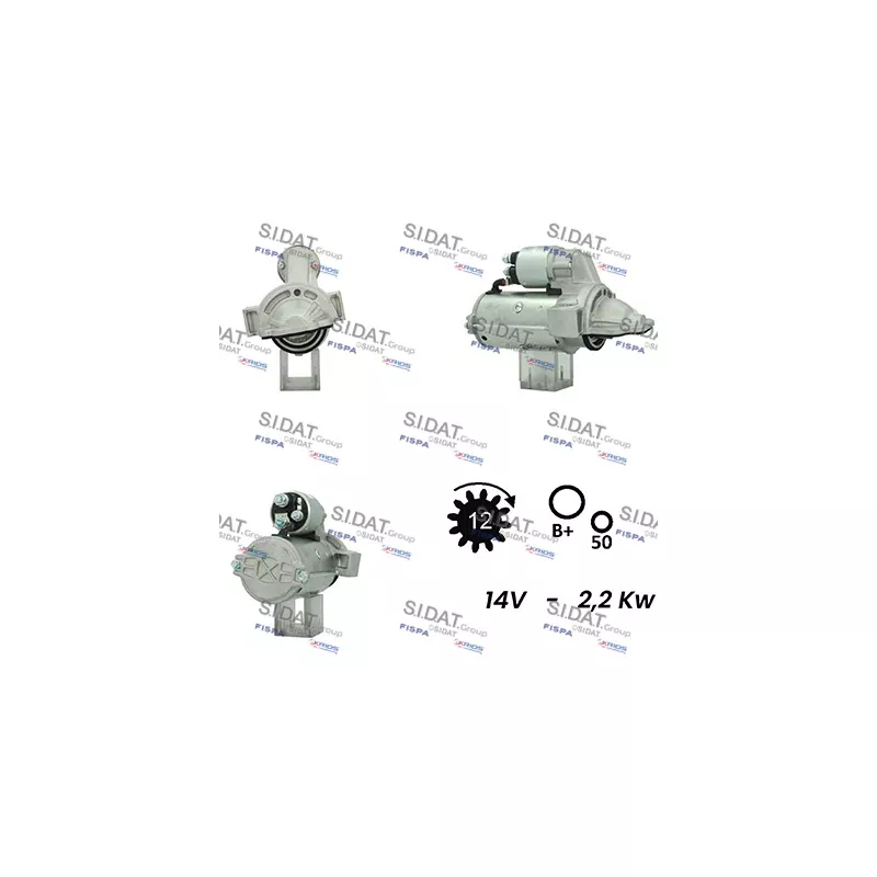 Démarreur FISPA S12VA0286A2