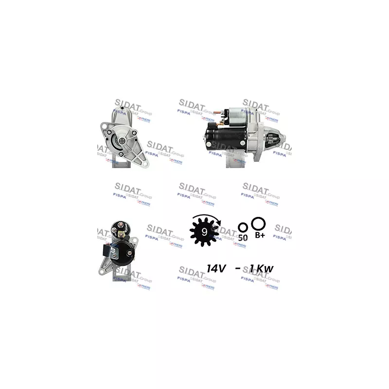 Démarreur FISPA S12VA0402A2