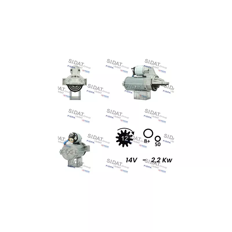 Démarreur FISPA S12VA0482A2