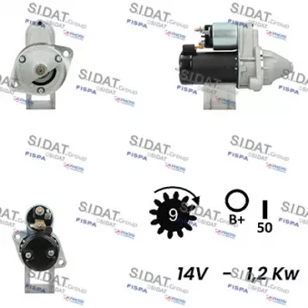 Démarreur FISPA S12VA0506A2