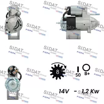Démarreur FISPA S12VA0549A2