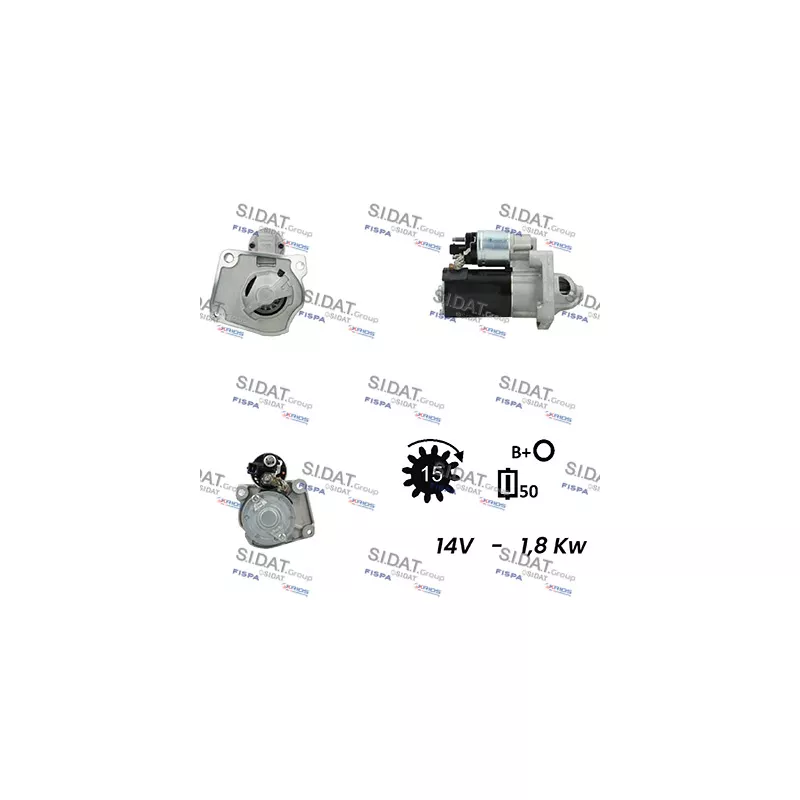 Démarreur FISPA S12VA0615