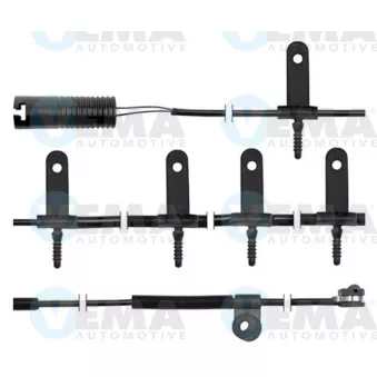 Contact d'avertissement, usure des plaquettes de frein VEMA 117265