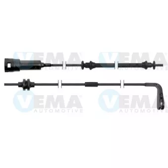 Contact d'avertissement, usure des plaquettes de frein VEMA 117270