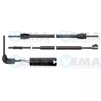 Contact d'avertissement, usure des plaquettes de frein VEMA 117272