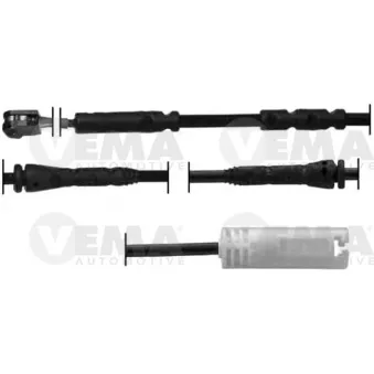 Contact d'avertissement, usure des plaquettes de frein VEMA 117527