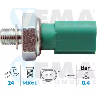 Indicateur de pression d'huile VEMA 360001
