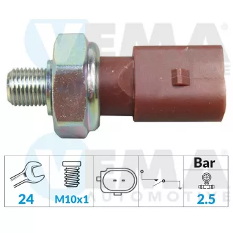 Indicateur de pression d'huile VEMA 360002