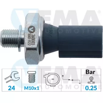 Indicateur de pression d'huile VEMA 360003