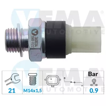Indicateur de pression d'huile VEMA 360034