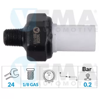 Indicateur de pression d'huile VEMA 360038