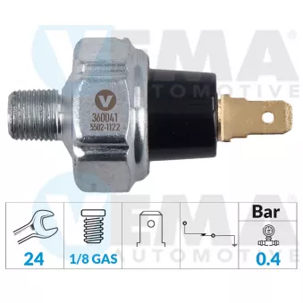 Indicateur de pression d'huile VEMA 360041