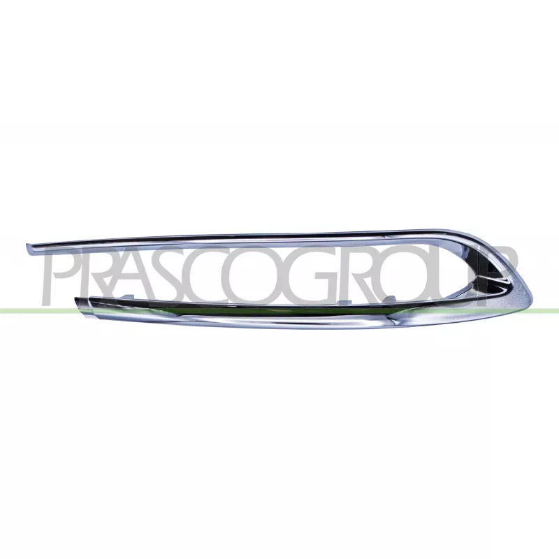 Baguette et bande protectrice, pare-chocs arrière gauche PRASCO BM0501254