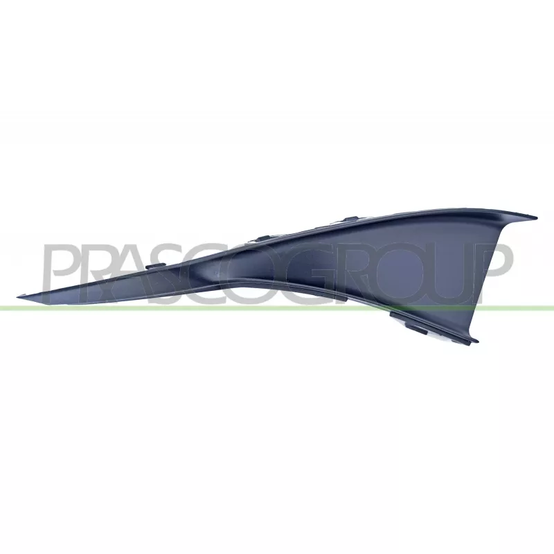 Baguette et bande protectrice, pare-chocs avant droit PRASCO ME3531203