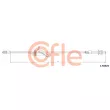 Tirette à câble, frein de stationnement COFLE 92.1.FD024 - Visuel 1