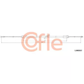 Tirette à câble, frein de stationnement COFLE