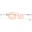 Tirette à câble, frein de stationnement COFLE 92.1.RE011 - Visuel 1