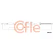 Tirette à câble, frein de stationnement COFLE 92.1.RE016 - Visuel 1