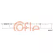 Tirette à câble, frein de stationnement COFLE 92.1.VK017 - Visuel 1