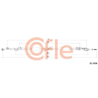 Tirette à câble, boîte de vitesse manuelle COFLE