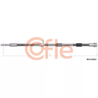 Flexible de frein COFLE
