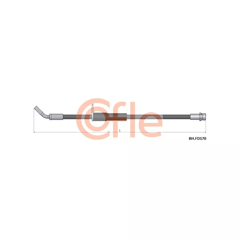 Flexible de frein COFLE 92.BH.FD170