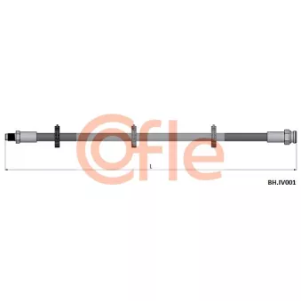 Flexible de frein COFLE