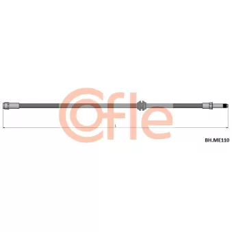 Flexible de frein COFLE