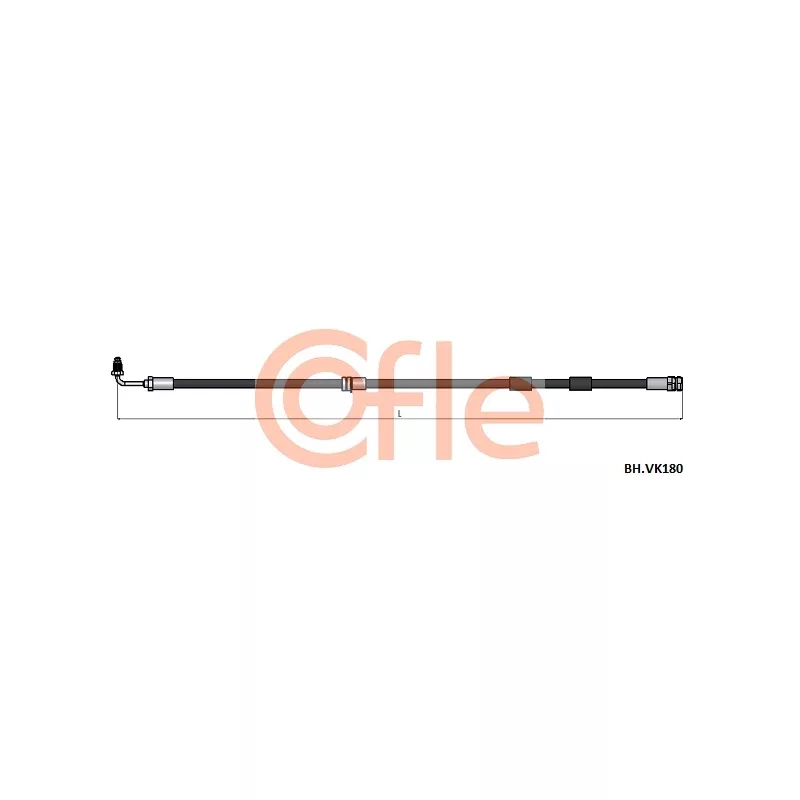 Flexible de frein COFLE 92.BH.VK180
