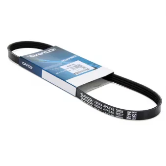 Courroie trapézoïdale à nervures DAYCO 4PK745