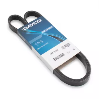 Courroie trapézoïdale à nervures DAYCO 5PK1150S