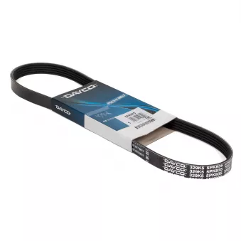 Courroie trapézoïdale à nervures DAYCO 5PK835