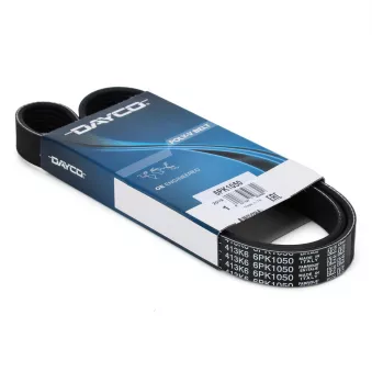 Courroie trapézoïdale à nervures DAYCO 6PK1050