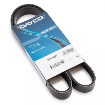 Courroie trapézoïdale à nervures DAYCO 6PK1069