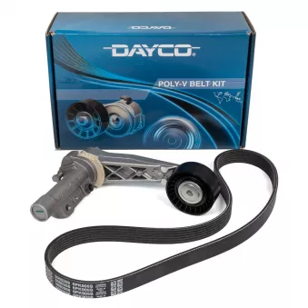Jeu de courroies trapézoïdales à nervures DAYCO KPV222