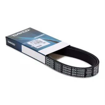 Courroie trapézoïdale à nervures DAYCO 6PK1030EE