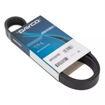 Courroie trapézoïdale à nervures DAYCO 6PK1027EE