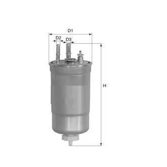 Filtre à carburant MOTRIO 8660003045