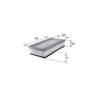 Filtre à air MOTRIO 8660003099
