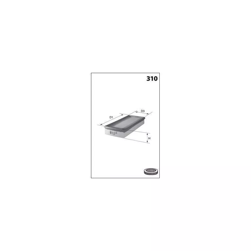 Filtre à air MOTRIO 8660003747