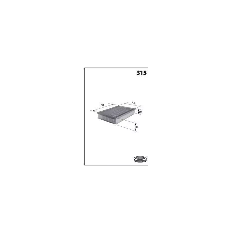 Filtre à air MOTRIO 8660003757