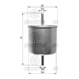 Filtre à carburant MOTRIO 8671005915